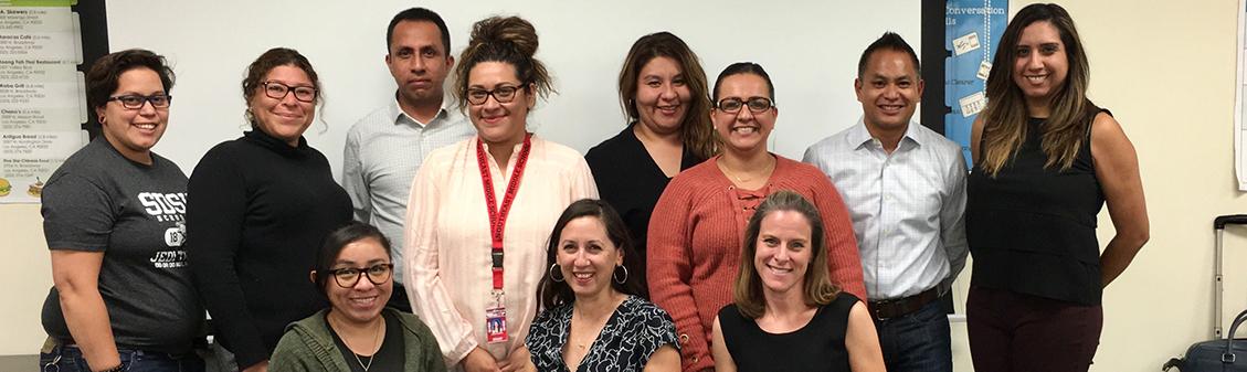 Students in the Fall 2018 ELPS K-12 Soto St cohort