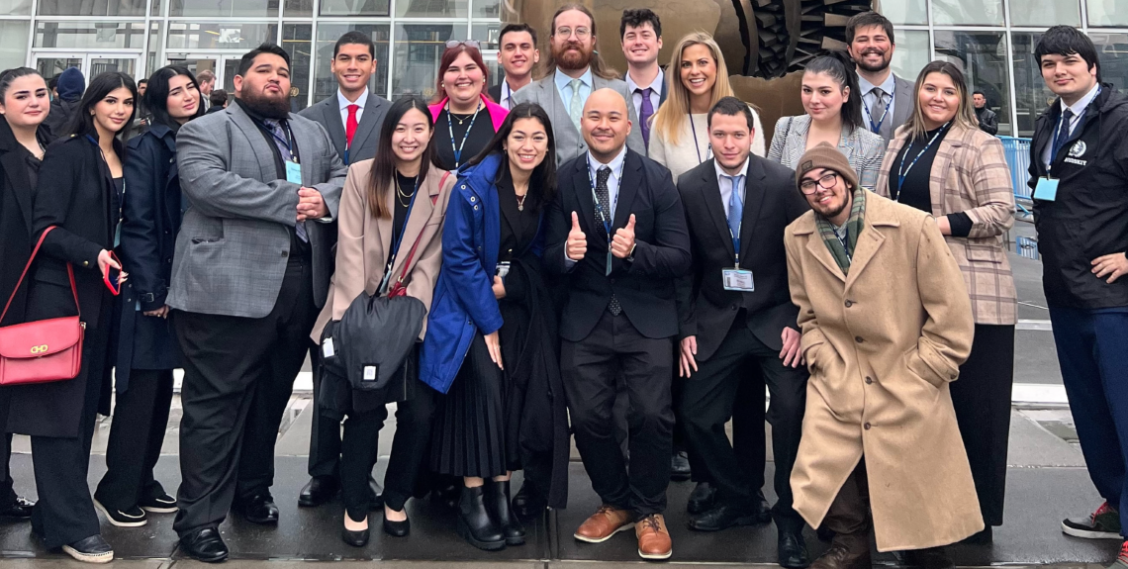 MUN Students at Spring 2024 Conference in New York