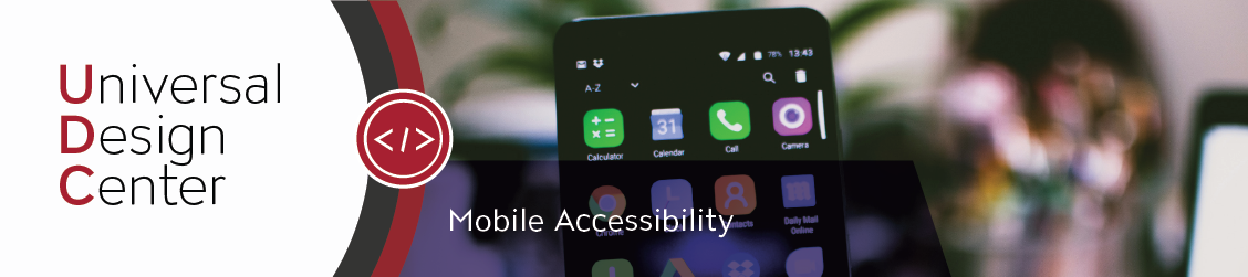 Mobile Accessibility 