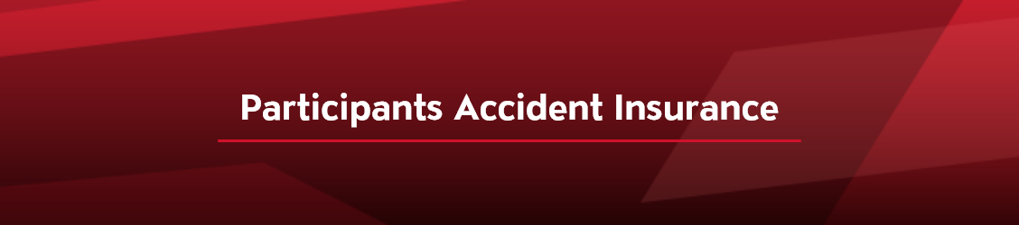 Participants Accident Insurance Banner
