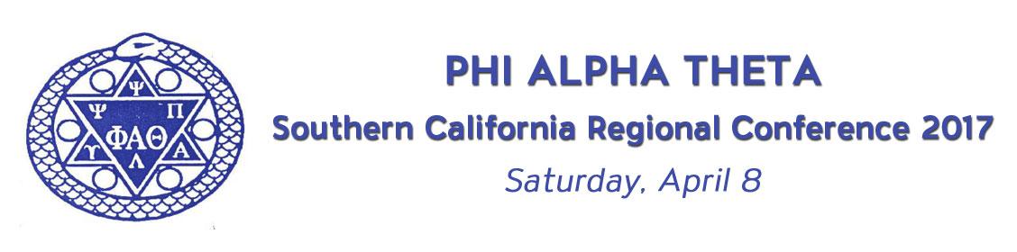 Phi Alpha Theta Conference 2017