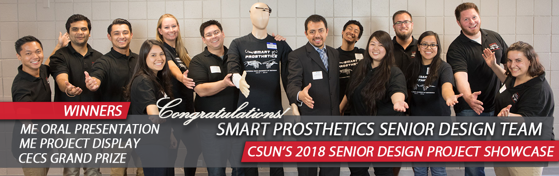 Smart Prosthetics Sr. Design Showcase 2018