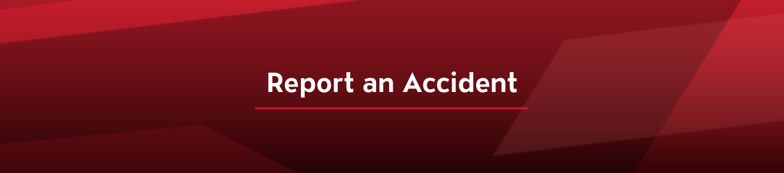 Report an Accident Banner