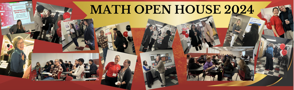 Math Open House 2024 pictures