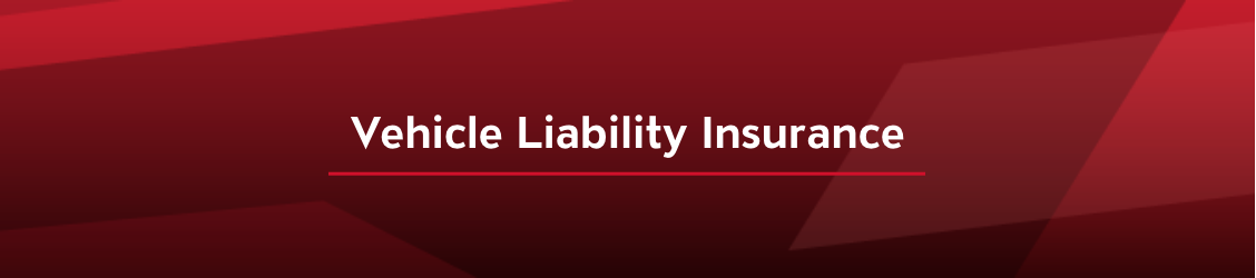 Vehicle Liability Insurance Banner