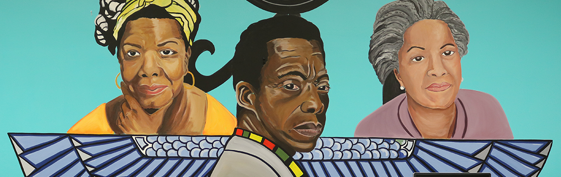 Africana Studies Writing Center mural