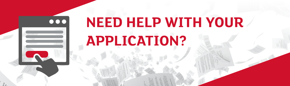 Need Help with your Application?
