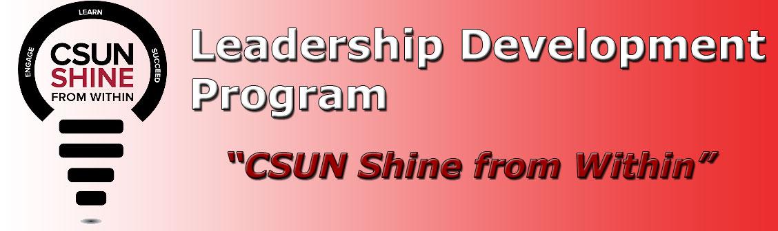 HR Leadership Program: CSUN Shine from Within