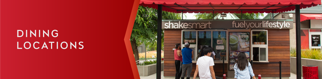 Dining location at CSUN Shake Smart