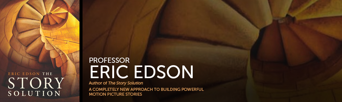 Book cover for Eric Edson&#039;s new book THE STORY SOLUTION
