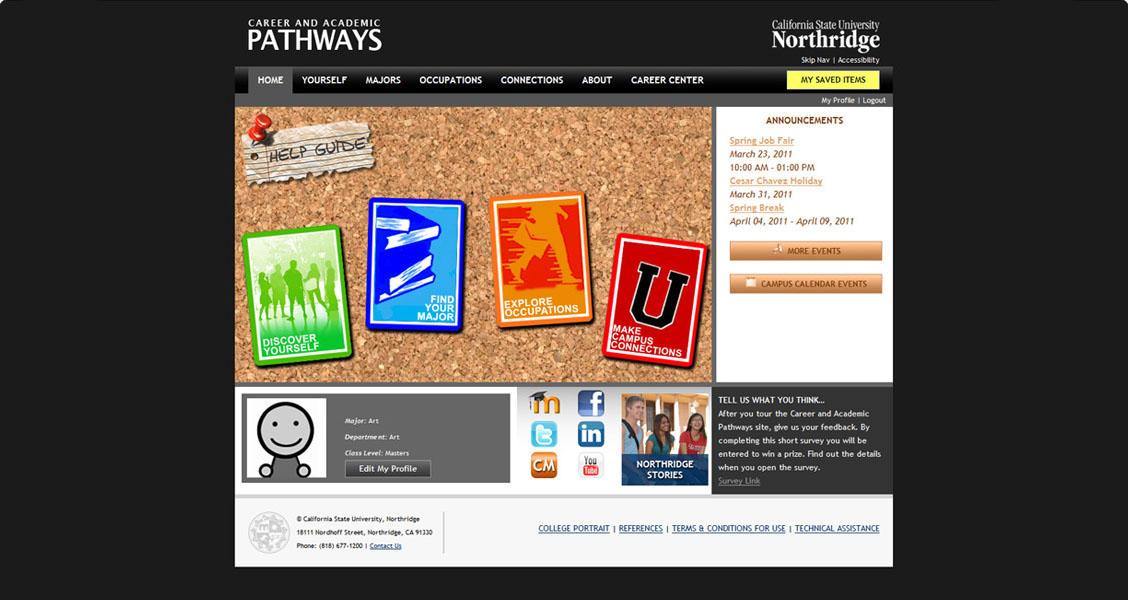Career Center Pathways Screenshot