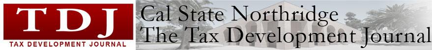 The Tax Development Journal