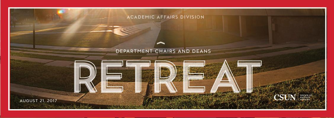 Deans retreat 2018 booklet cover