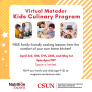 Virtual Matador Kids Culinary Program