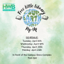 HWB Free Little Library Pop-Up event flyer