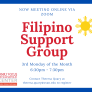 filipino support group via Zoom