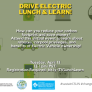 Drive Electric Lunch &amp; Learn Flyer