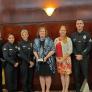 Kim Roth, Stephanie Molen, and Strength United multidisciplinary LAPD partners