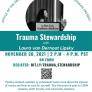 Trauma Stewardship presentation by Laura van Dernoot Lipsky