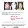 Picture of three missing children and event information