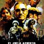Film poster for El Cielo Abierto, with Bishop Romero surrounded by various classes of people from El Salvador.