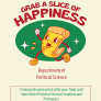 Political Science Pizza Breather Flyer