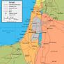 Israel Map - detail
