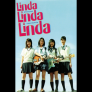 Linda Linda LInda poster featuring 4 girls standing next to each other, two of them holding guitars