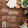 tea Haven April 24th Sequoia Hall Courtyard 1:30-3:00PM