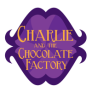 Color image of the logo for Charlie and the Chocolate Factory
