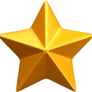 Image of a gold star.