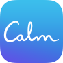 Calm Blue and White logo 