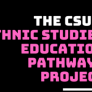 Ethnic Studies Pathway Project