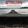 A Field Guide to Internships book cover. A wooden boat dock on a lake.