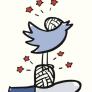 Illustration of a bird representing social media. 