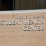 sign for student health center