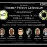 15th Annual Research Fellows Colloquium flier