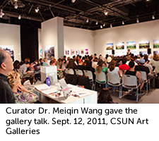 Curator Dr. Meiqin Wang gallery talk