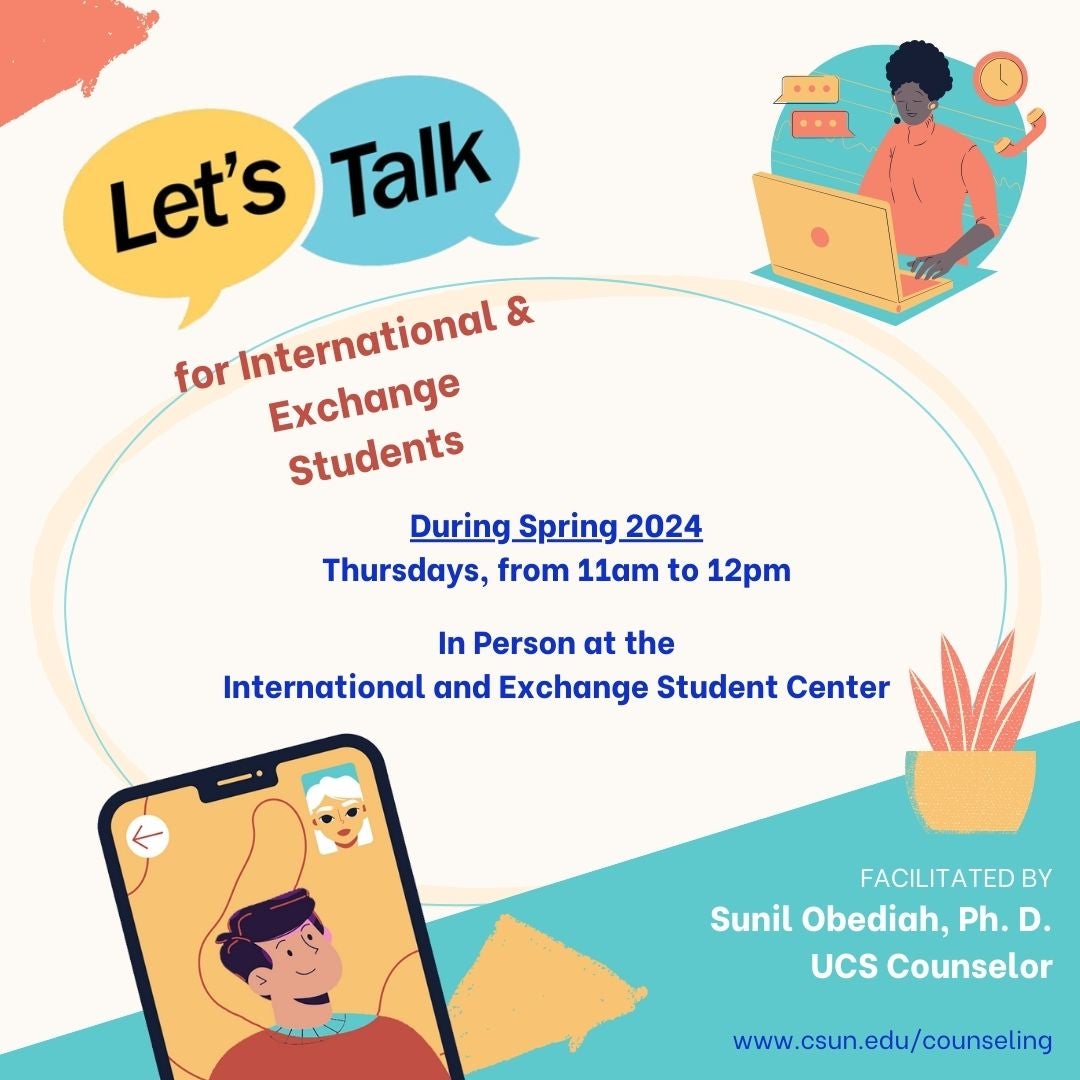 Let's Talk for International and Exchange Students