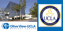 UCLA Olive View / David Geffen School of Medicine logos