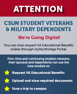 We are going digital. Request VA educational benefits online.