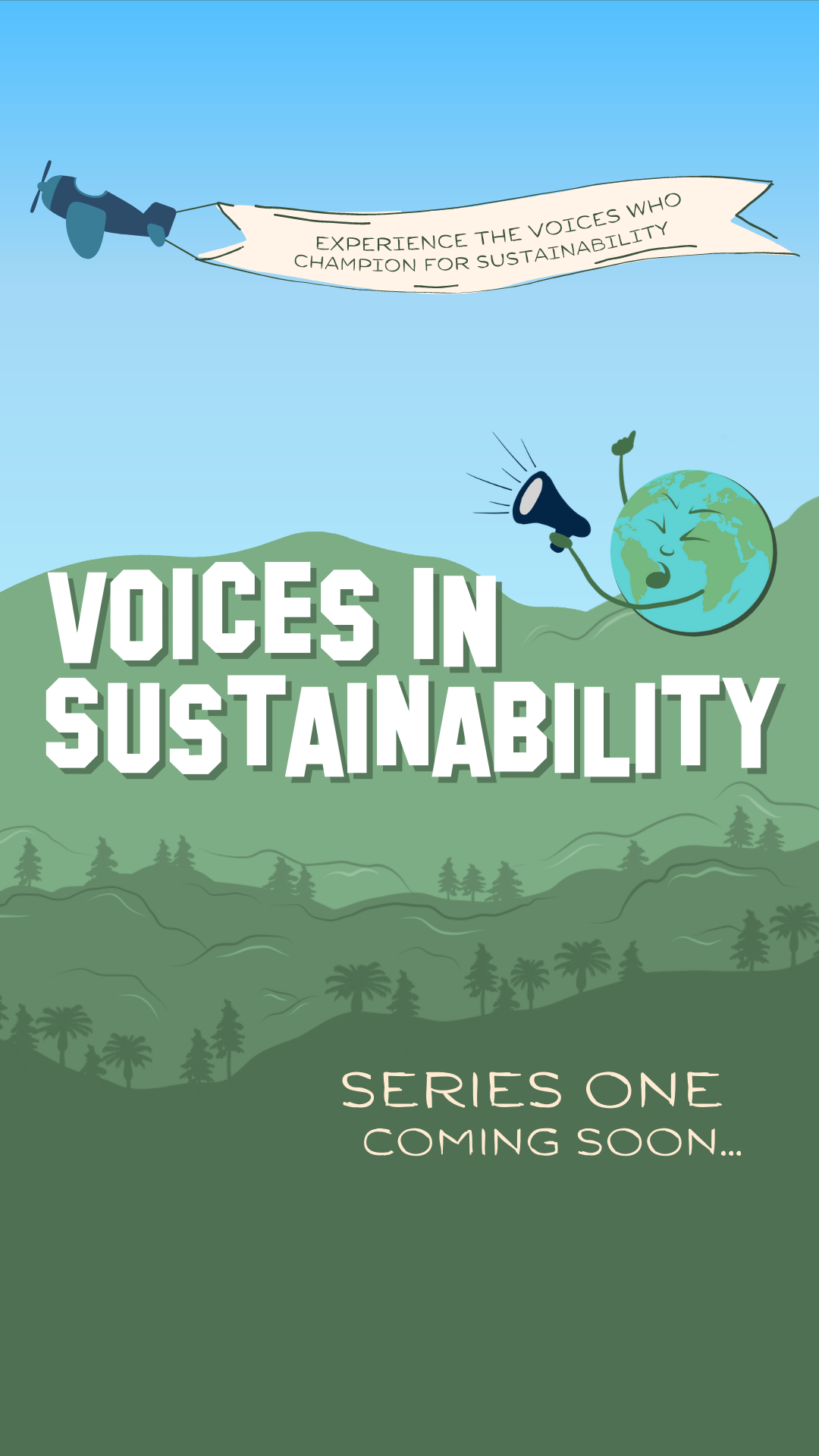 Experience the voices who champion for sustainability Voice in sustainability series one coming soon