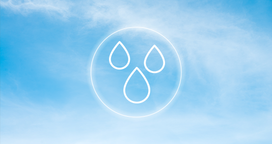 water drop circle icon