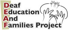 Deaf Education and Families Project Logo