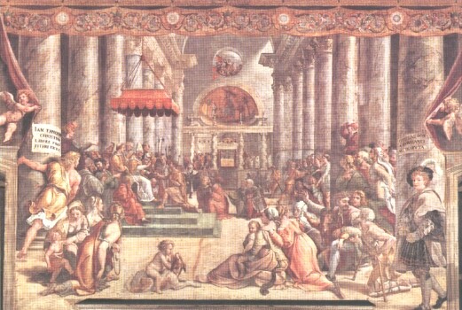 view of the Vatican in 1493