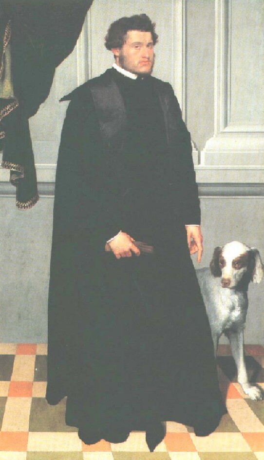Portrait by Moroni of Cardinal Ludovico Madruzzo