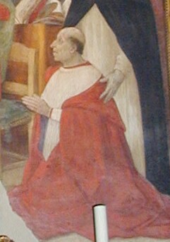 Pituricchio's portrait of Cardinal Oliviero Carafa