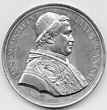 Bust of Pope Pius IX, 1859