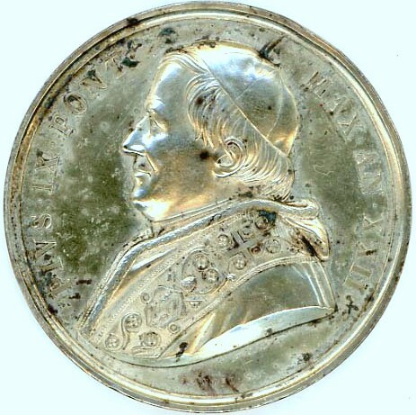 Bust of Pope Pius IX, 1868