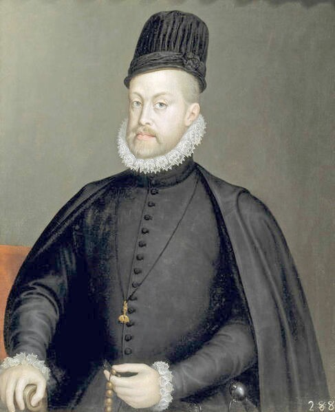 Portrait  of King Philip II of Spain